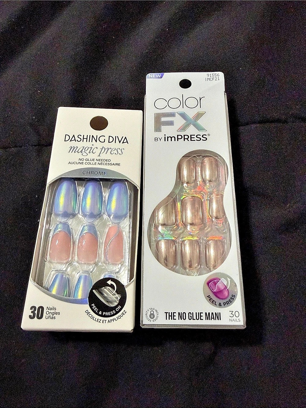 Dashing Diva Magic Press Chrome & Color FX by iMPRESS Press-On Nails Press-On
